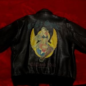 Avirex leather jacket
